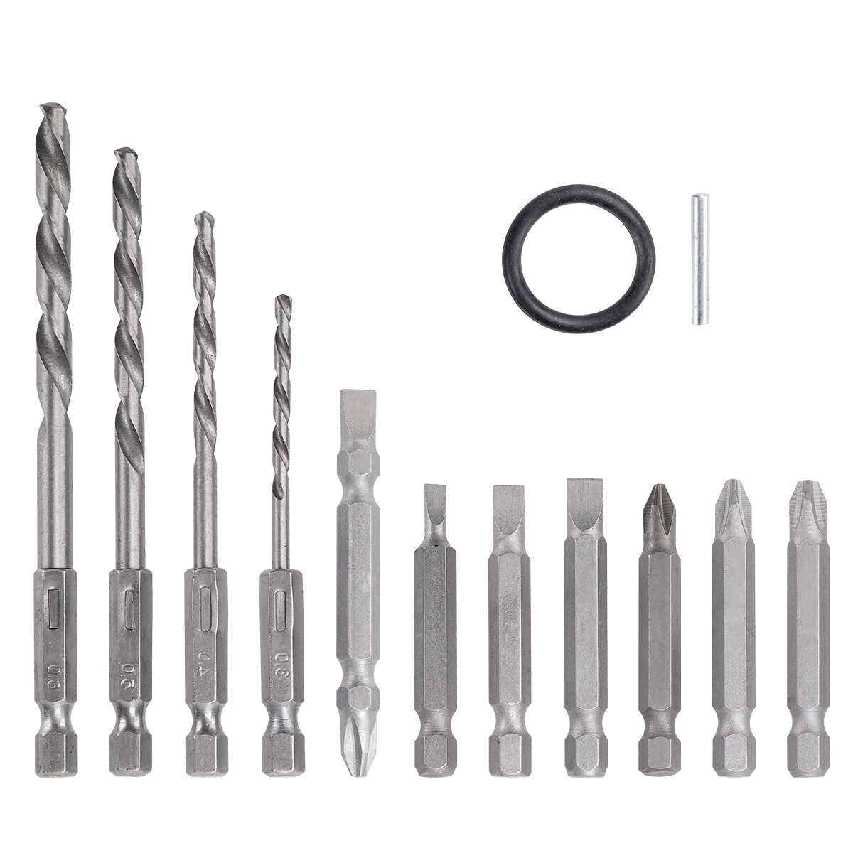 1800Nm Cordless Electric Impact Wrench Gun 1/2'' High Power Driver w/ 2x Battery