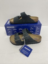 BIRKENSTOCK Arizona BS Slide Sandal Unisex Size US W6/M4 Black