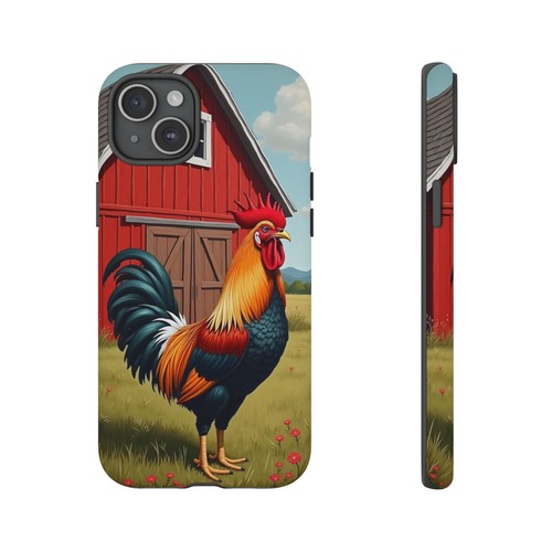 Rooster Tough Cases, Chicken Lovers Gift, Farm Animal Phone Cover, Protective - 第 48/256 張圖片