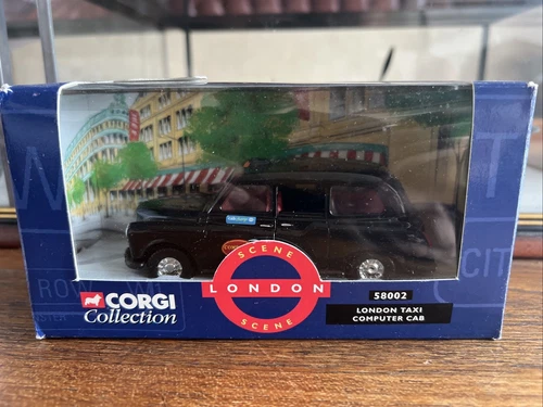 Corgi 58002 London Taxi In Original Box - London Black Cab - Computer Cab - BNIB