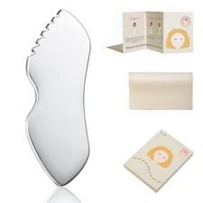 Stainless Steel Gua Sha Facial Tools Metal Detail Gua Sha Stone Body Lymphatic