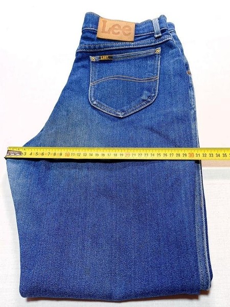 Men Lee Jeans Navy Polyester 29 / S / 42