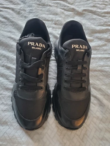 Sneakers uomo Prada in pelle e re nylon taglia 9