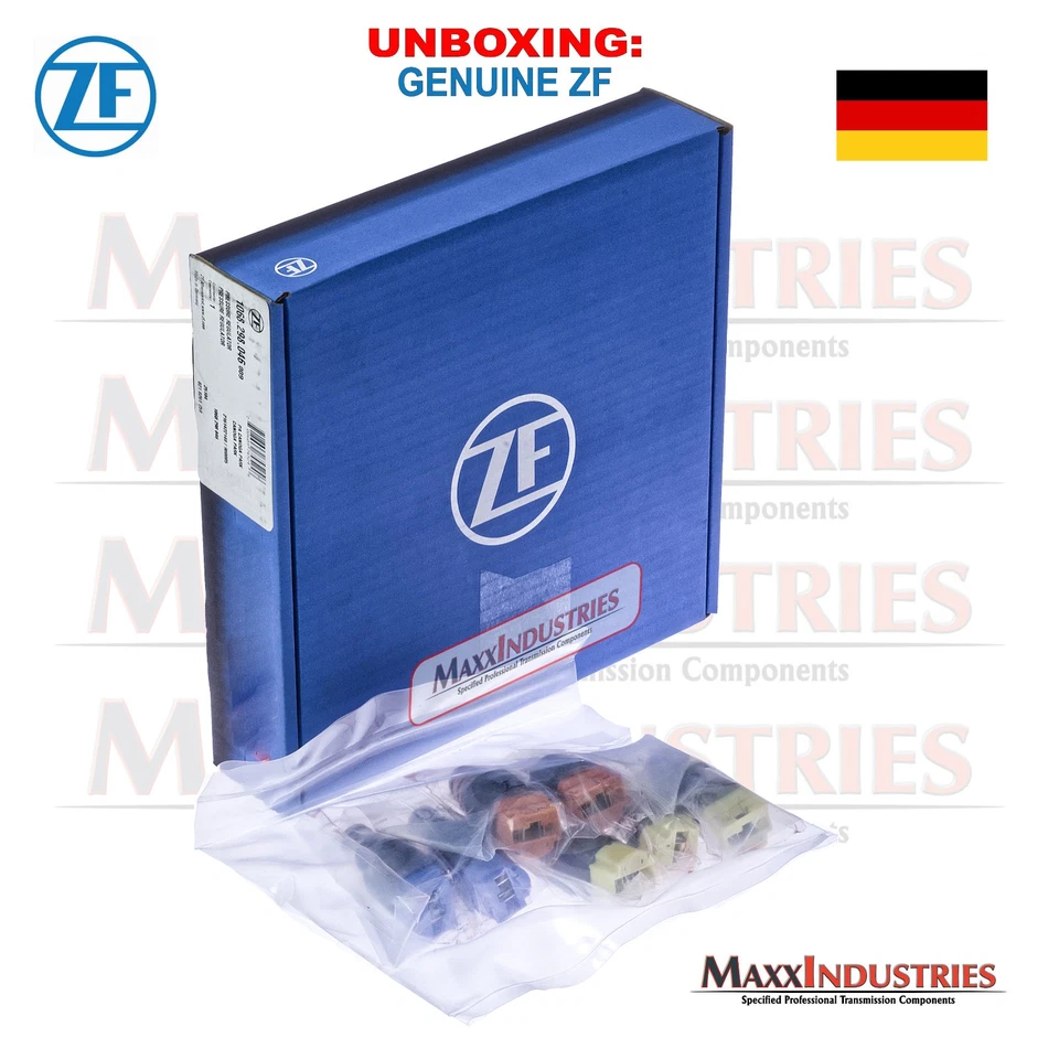 ZF 6HP21 6HP26 6HP28 Brand New Genuine ZF 1068 298 046 solenoid Kit (7 Pieces) - Image 3 of 4