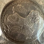 1992  Seasons Greetings 1 Oz .999 Fine Silver Round
