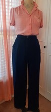 Vintage Blue Pendleton Wool Pants