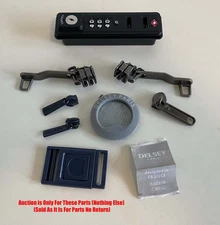 Delsey Luggage Suitcase Travel Bag Grip Zip Zipper Pull Logo Spare Parts Handle