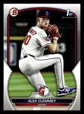 Alex Clemmey 2023 Bowman Draft 1st RC #BD-79 Cleveland Guardians ROOKIE *003
