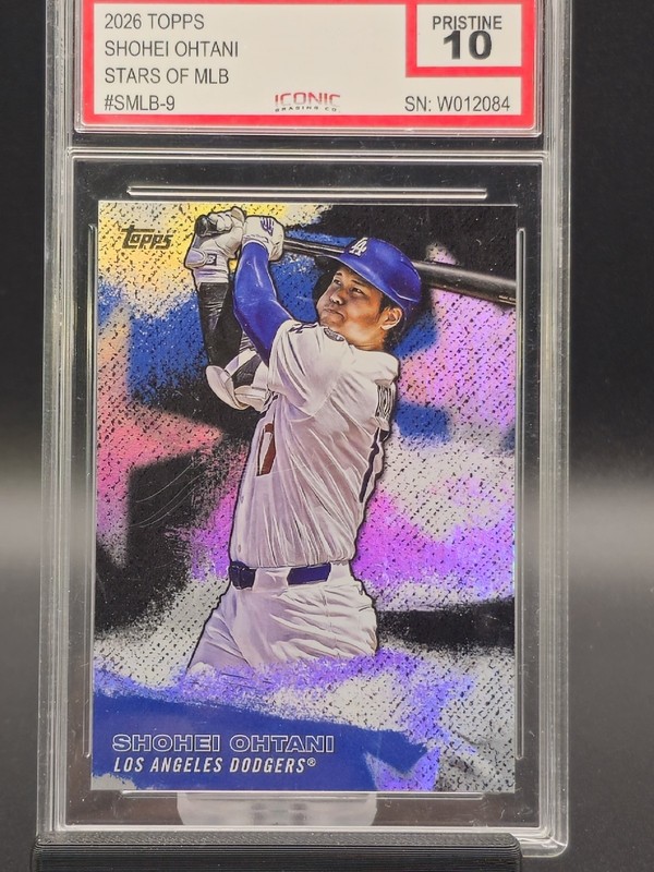 2026 Topps Series 1 - Stars of Mlb Shohei Ohtani #SMLB-9 PSA 10