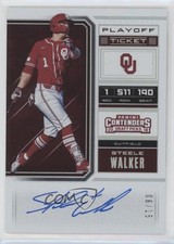 2018 Contenders Draft Picks RPS Playoff Ticket 6/15 Steele Walker #12 Auto nu7