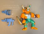 Vintage TRICERATON Teenage Mutant Ninja Turtles Figure Playmates 1990 Missing