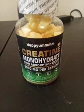 Creatine Monohydrate 5g Gummies - 90 Gummies Exp. 10/2026