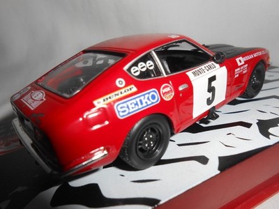 IXO - Datsun 240Z #5 Rallye Monte Carlo 1972 - Modèle 1/43 En Métal - Occasion Bon état