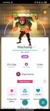 ✨ Shiny GMAX Machamp  Lv50+3moves  / Quick & Trusted ✨