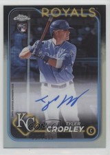 2024 Topps Chrome Rookie Auto Refractor 357/499 Tyler Cropley #RA-TC Auto 18k3