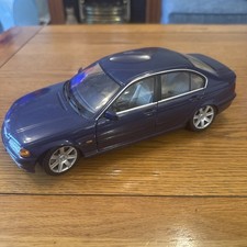 UT Models BMW 3 Series Die Cast Model 1/18 Scale, Blue