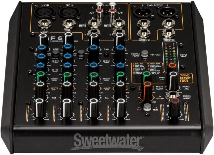 Mixer analógico RCF F-6X - Imagem 4 de 4