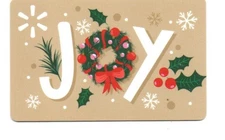 Walmart Joy Wreath Gift Card No $ Value Collectible FD109220