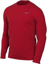 Nike Legend Dri-Fit T-Shirt Long Sleeve University Red ALL SIZES 727980 NEW
