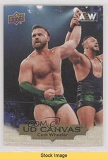 2022 AEW All Elite Wrestling UD Canvas Gold Dash Wilder Cash Wheeler READ 4rs