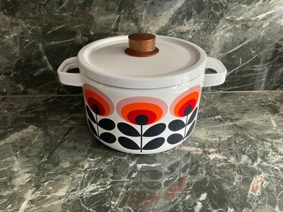 Retro Orla Kiely 5ltr Kasserolle Topf / Kochtopf ***BITTE BESCHREIBUNG LESEN***