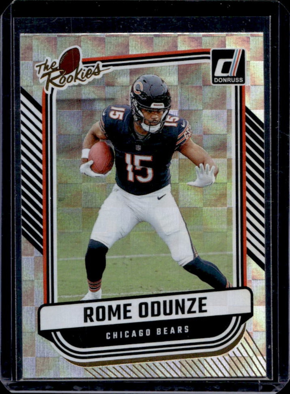 2024 Donruss Rome Odunze The Rookies Rookie RC #TR-3 Bears