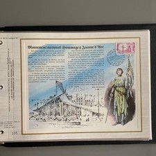 France Feuillet CEF N° 502 hommage Jeanne d’Arc