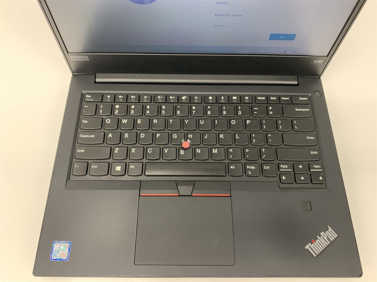 Lenovo ThinkPad E480 i5-7200U 2.50GHz 8GB RAM 256GB SSD Win 11 Pro
