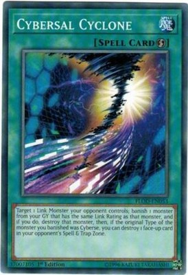 #ad #ad Cybersal Cyclone FLOD EN053 Common 1st Edition Moderately Played $0.99