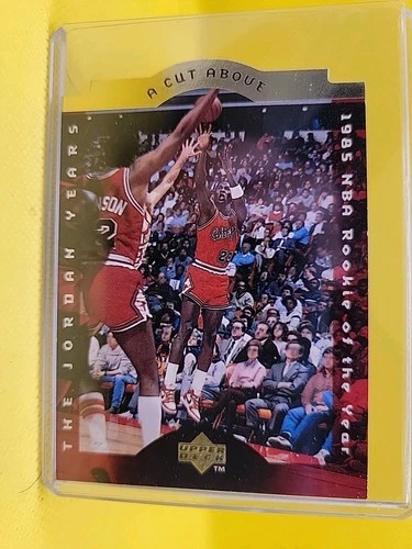 1996-97 Upper Deck Collectors Choice A Cut Above Michael Jordan Insert Card #CA1