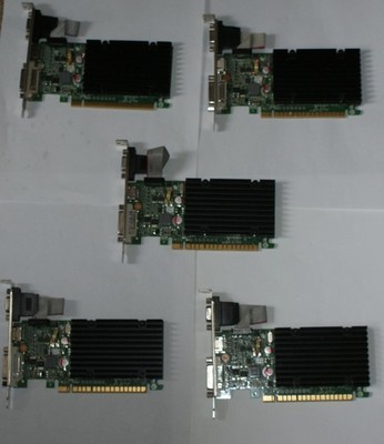 Restposten 5 EVGA Nvidia GT210 1GB DVI/VGA/HDMI 1313 PCIE Grafikkarten