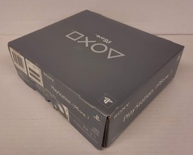 Empty Console Box for Sony PlayStation PSone SCPH-101 Silver Box with Inserts