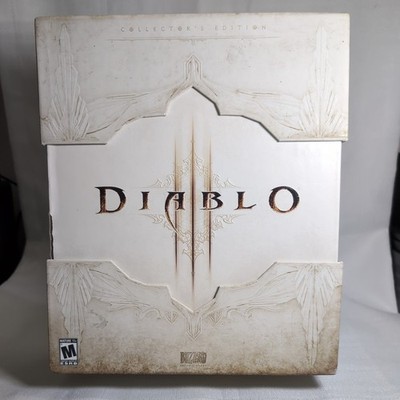 Diablo 3 Collectors Edition Box Set PC (No Game) Sealed new accessories