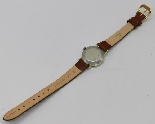 Vtg 1960 Eterna Gold Plated 17 Jewel Slimline Gold Plated Ladies Watch Cal 1435K - Picture 9 of 17