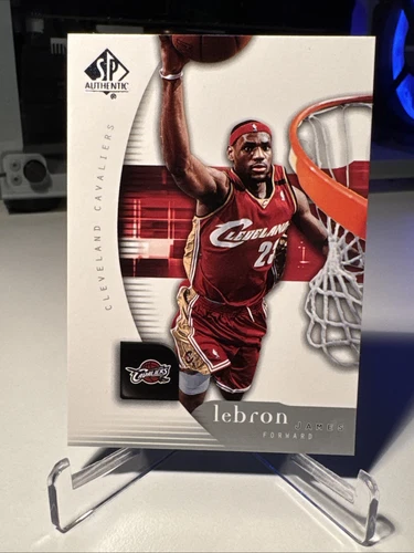 2005-06 SP Authentic LeBron James #14 Cleveland Cavaliers Basketball