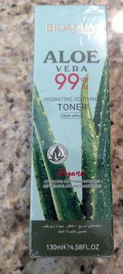 Bioaoua Aloe Vera 99% Hydrating Soothing Toner 4.58 fl oz