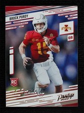 2022 Panini Chronicles Draft Picks Prestige Bronze Brock Purdy #25 qf8