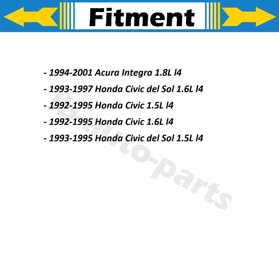 Brazo de control superior delantero con rótula 2x para Honda Civic del Sol 1993-1995 Foto 2 de 4