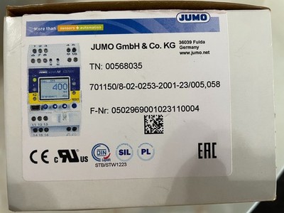 1PC NEW JUMO 701150/8-01-0253-2001-23/005,058 Controller Free Shipping