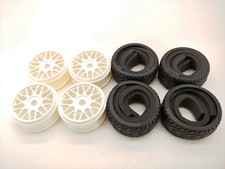RARE OFNA LATE MODEL GTP 1/8 Buggy / Rally 17mm Hex Wheels & Tires w/ Foams New
