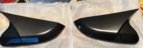 2016-2021 Honda Civic Carbon Fiber  Side View Mirror Replacement Cover Cap SI