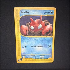 Krabby 115/165 Expedition Base Set 2002 Common Regular 50 HP, Eng e-Reader on eBay