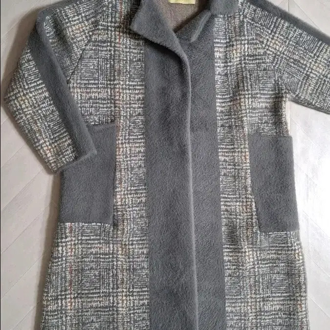 Winter Long Coat, Warm Checked Pattern, Free Size… - image 6