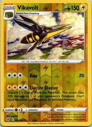 Vikavolt 101/264 Reverse Holo Fusion Strike Pokemon Card