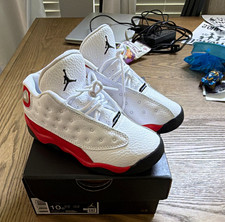 Jordan 13 Retro TD White/Black/Red Toddler Sneaker US 10C DJ3004-102