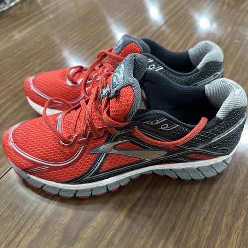 Brooks Adrenaline GTS 16 rot grau Schuhe Herren Größe 11 NEU
