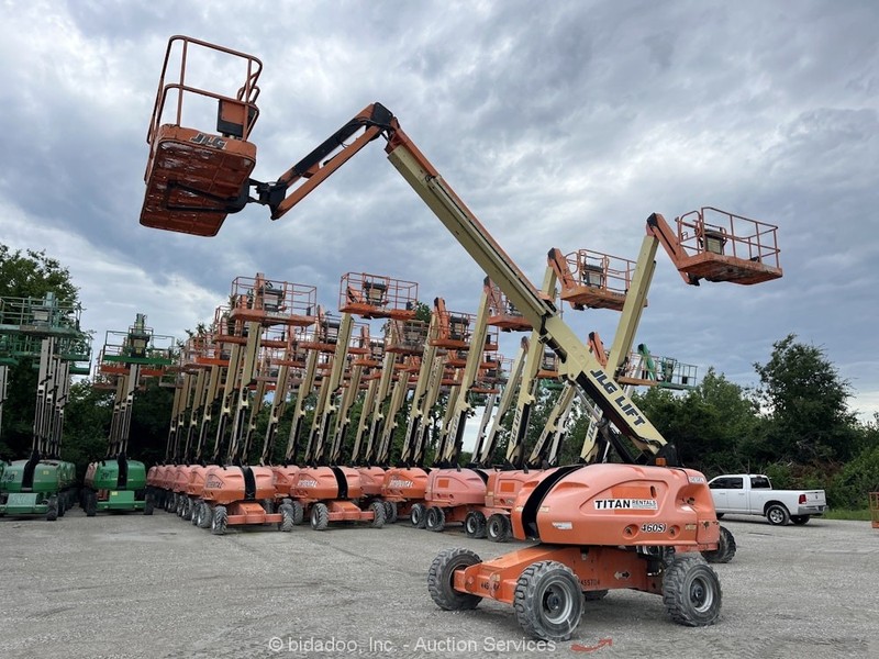 2013 JLG 460SJ 46' 4WD Diesel Telescopic Boom Lift Man Aerial Platform bidadoo