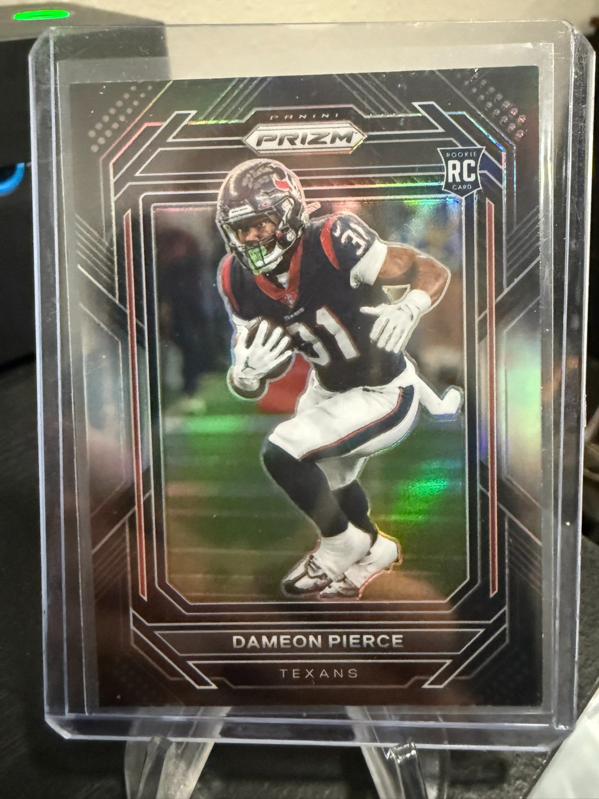 2022 Panini Chronicles Prizm Black Rookie Dameon Pierce 35