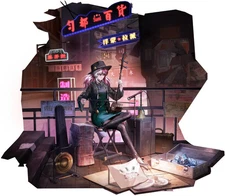 Dudu Path to Nowhere Anime Waifu Sticker 6" Car Decal Weatherproof