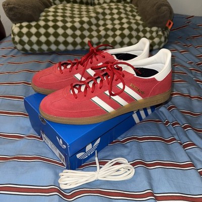 *Adidas Handball Spezial Originals Scarlet/Green IF9531 Men's Size 12